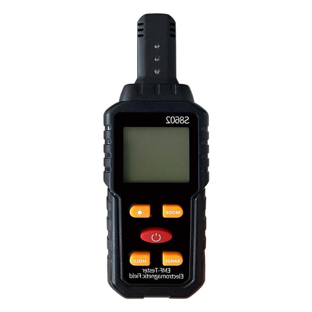 WOFALO Geiger Counter,Nuclear Radiation Detector Professional Accuracy Radioactive Detector Data Tester Marble Dosimeter Emf Meter Radiation Detector Electromagnetic Field Meter Nuclear Radiation