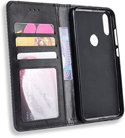 Miniatura 3 de Funda protectora de piel sintética con cierre magnético para Xiaomi Redmi Note 7 Pro (color negro)