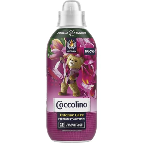 COCCOLINO Parfum concentré Fiori di Tiare' et fruits Rossi 28 Lavaggi 645 ml
