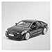 HYSXM per Audi RS7 1:32 Simulazione Diecast Modello di Auto in Lega Tirare Indietro Collezione di Giocattoli per Bambini Scala pressofuso Modello Auto (Colore : Nero)