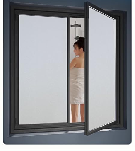 Window Film Privacy Film Frosted For Glass Windows Opaque Self-Adhesive Static Cling No Glue Removable,Anti UV Window Frosting Film for Glass Window&Doors Of Home,Office,Bathroom(30 x 200 cm) - Image 4