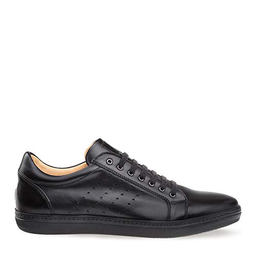 Mezlan Rimini - Mens Luxury Artisan Dress-Casual Sneaker - Rich European Hand-Burnished Calfskin