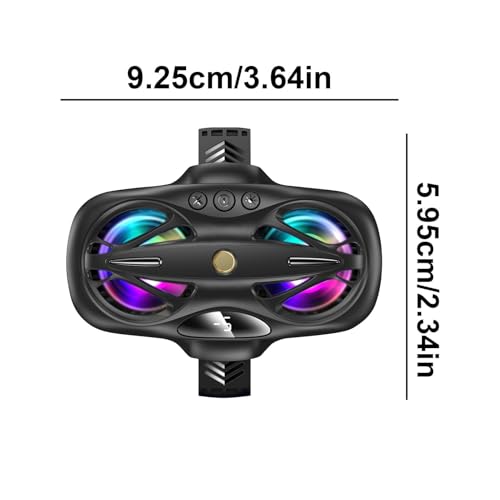 Ventilateur de téléphone portable à refroidissement rapide réglable