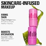 Milk Makeup Cooling Water Jelly Tint – Sheer Lip + Cheek Stain with Vegan Collagen, Seawater + Aloe – Hydrating, Long-Lasting, Buildable Lip Tint + Blush – Spritz, 0.17 oz - Image 3