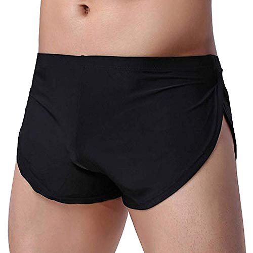 Mendove Men's Sexy Low Rise Split Side Boxer Breathable Panties - Main Image