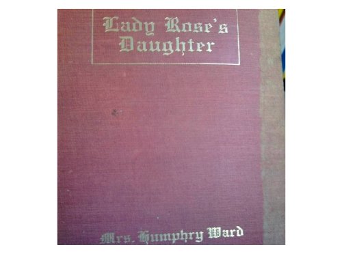 LADY ROSES DAUGHTER B000PPRMYC Book Cover