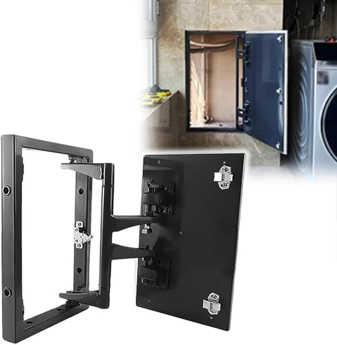 Escotilla de inspección desmontable de acero galvanizado con bisagras para acceso al panel eléctrico en sótanos