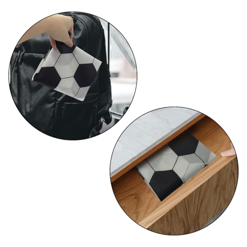 4Pack Soccer Drawstring Backpack Bags,Portable Soccer Sports Theme Gift Bags for Birthday Party4