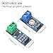 MECCANIXITY 2pcs ACS712 Hall Effect Current Sensor 30A Range + 2pcs Voltage Sensor Module DC0-25V for Current Voltage Detection