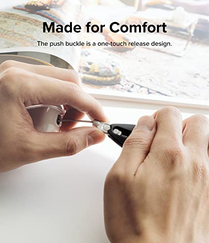 Image of Ringke Hand Strap [Anti Theft & Drop] Multipurpose Adjustable Wrist Lanyard with Easy Release Buckle for iPhone /Galaxy /Pixel Phone Cases, Cameras, etc