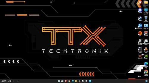 TechTroniX Gaming Bundle – TTX-ECO BLACK - RTX 5060 || i5-14400F || H610 + WiFi-Bluetooth || 16GB DDR4 || 1TB M.2