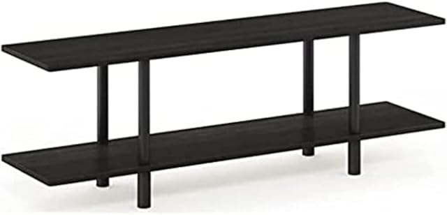 Furinno Toolless Shelves, Wood, Espresso/Black, one size