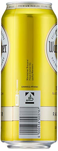 Warsteiner Radler Zitrone 24 x 0,5 L Einweg Dosenbier, natürliches Biermischgetränk - Image 5