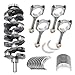 Crankshaft Connecting Rod Kit Compatible with Hyundai Sonata & Kia Forte Optima Sportage 2.4L, Replace 231112G200 231112G230 72RZ62GF00 23510-2G540 21020-2G020 23060-2G400 21030-25000