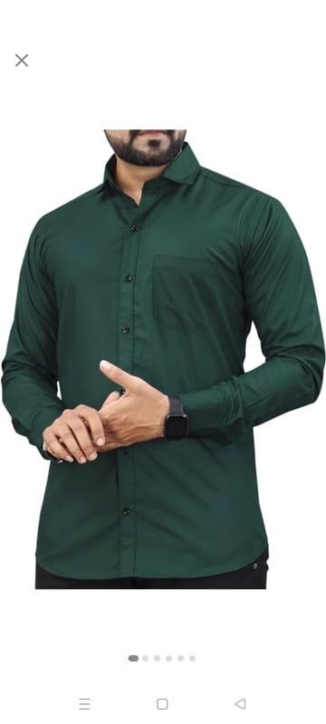 Mens Solid Slim Fit Shirt | Formal Shirts | Men Office Wear | Formal Shirts for Men Office Wear Branded A221-Plain Shirt - Review, Price and Buying Guide