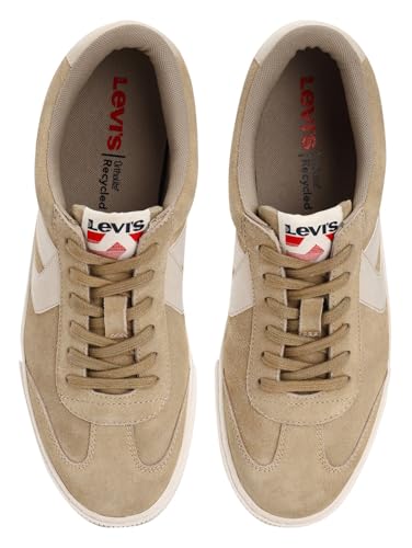 Image of Levi's Mens Low Key Levis Men Colourblocked Suede Sneakers