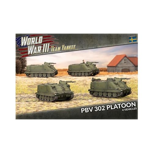 PBV 302 Platoon SW véhicule blindé chenillé armée suédoise miniature