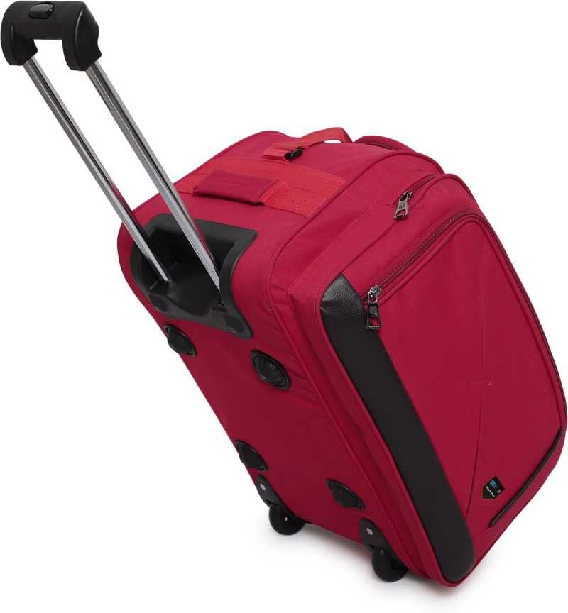 dejan (Expandable Duffle Trolley Bag/Luggage Bag 20 Inch /52 cm - Duffel Strolley Bag - (Red)-picture-55
