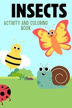 Paperback Insects Coloring and Activities Book
