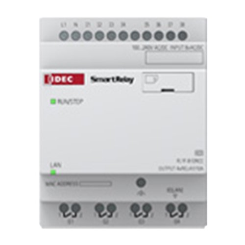 Idec Smart Relay, 24V, 8 I/p, 4 Relay O/p FL1FB12RCA