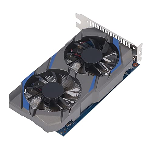 Image of ASHATA 750TI 2GB GDDR5 128Bit Gaming Graphics Card, Cooling Fans PCI Express 3.0 x 16 Graphics Card with DVI VGA Interface, Low Noise Computer Video Graphics Card