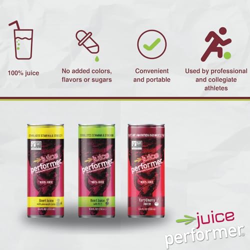 image for Juice Performer Beet Juice With Vitamin B12 - Natural Pre-Workout Beet