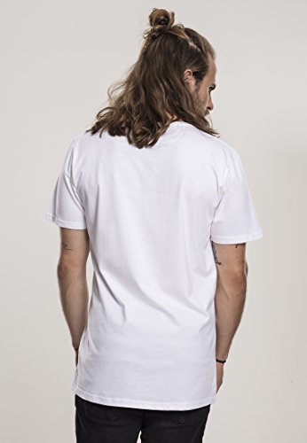 Merchcode Men's Banksy Anarchy Tee T-Shirt, White, XS - Image 4