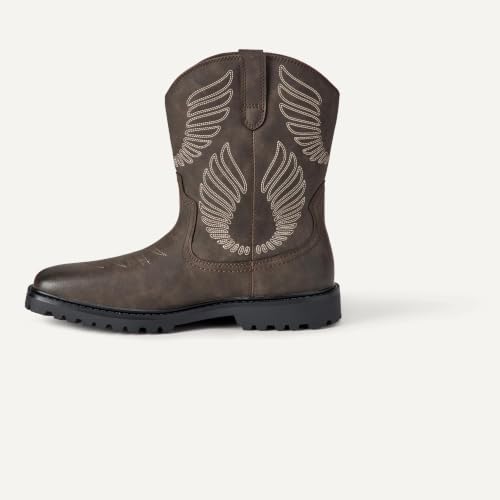 Image of Amazon Essentials Men's Square Toe Western Cowboy Boots