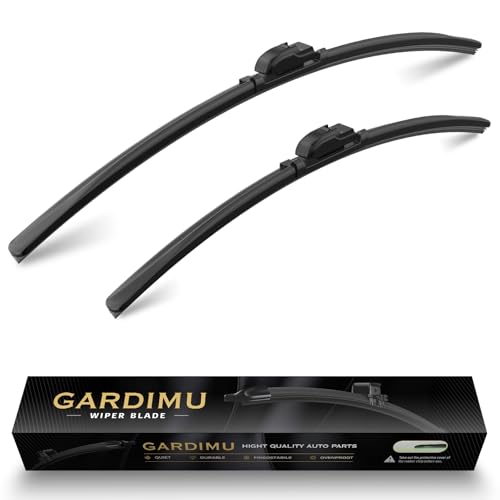 Image of Front Windshield Wiper Blades for Nissan Frontier 2005-2021 for Car Window | Quiet and Streak-Free Wipers Assembly All-Season OEM Automotive Replacement Accessories