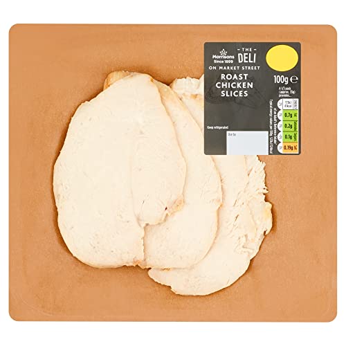 Morrisons The Deli On Market Street Roast Chicken Slices 100g