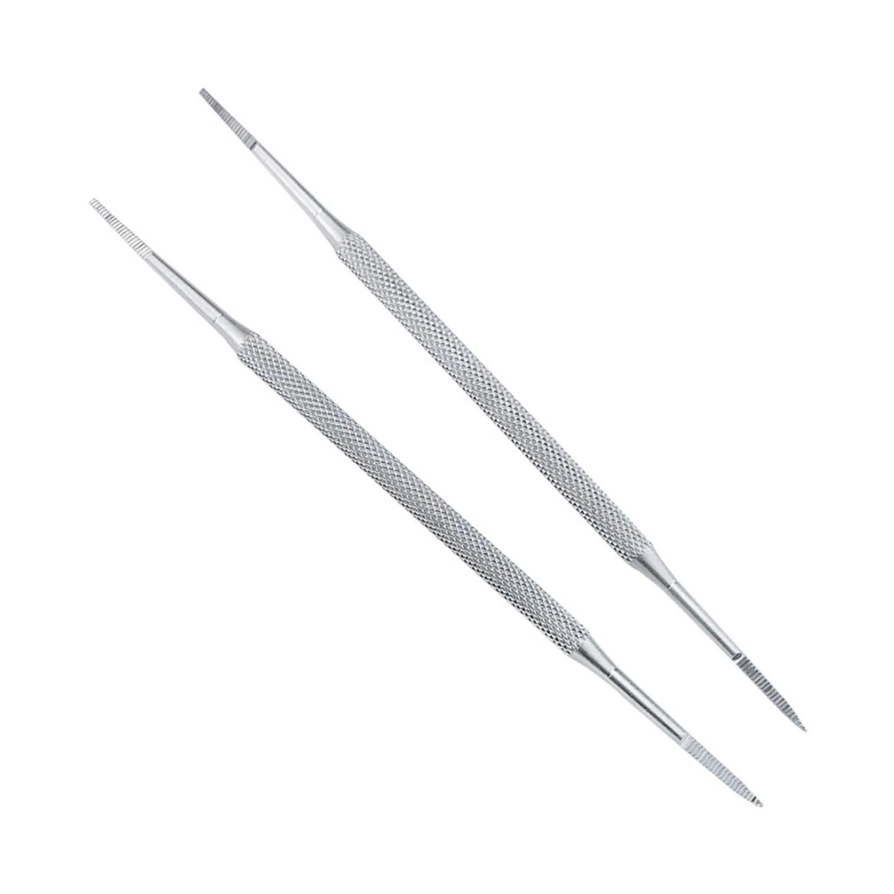 NULYLU 2sets Professional Nail Care Tool Set Nail Pusher Cuticle Remover Peeler Scraper Cuticle for Home Use 3pcs*2