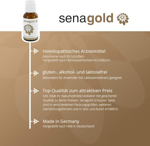 Senagold Nux vomica D12 Globuli – 50 Gramm laktosefreie Streukügelchen - homöopathisches Arzneimittel nach HAB – GMP-geprüfte Herstellung in Deutschland