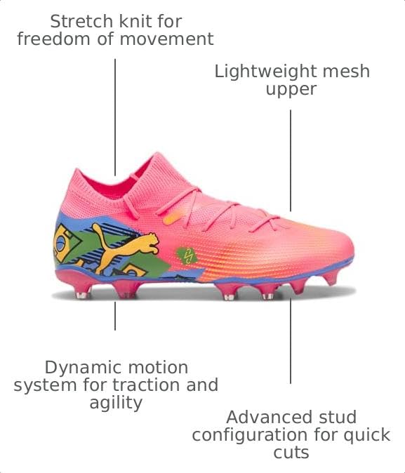 Image of PUMA Future 7 Match Neymar Jr Firm Ground /Artificial Ground Soccer Cleats