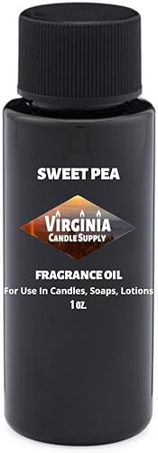 Aceite de fragancia Sweet Pea (nuestra versión del nombre de la marca) (botella de 1 onza) para hacer velas, fabricación de jabón, fabricación de