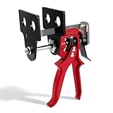 Cupbunny Brake Caliper Compression Tool, 4 Piston Brake Caliper Tool for Single/Twin/Quad Piston Calipers, 29100 Brake Pad Spreader Compatible with Most Cars and Light Trucks (Red)