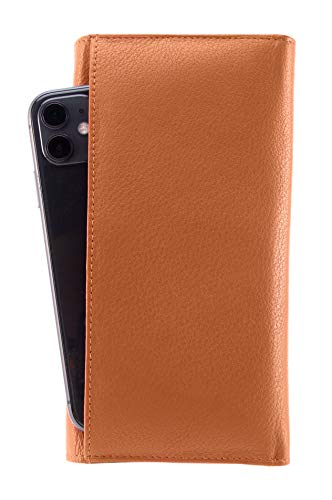 RFID Trifold Wallet for Women – 7’’ x 4’’ Leather Small Wallets for Women – Minimalist Design RFID Wallet for Her