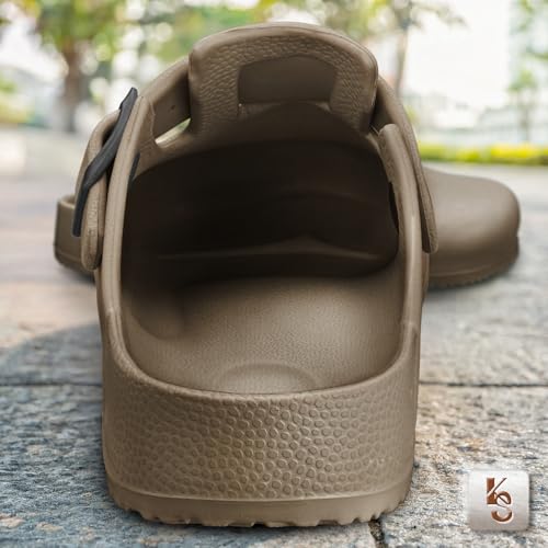 Image of KEMISANT Women Clogs,Comfortable Mules Sandals Slippers Nurse Garden Shoes Unisex for Men Cushioned Support