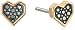 Fossil Glitz Heart Stud Earrings
