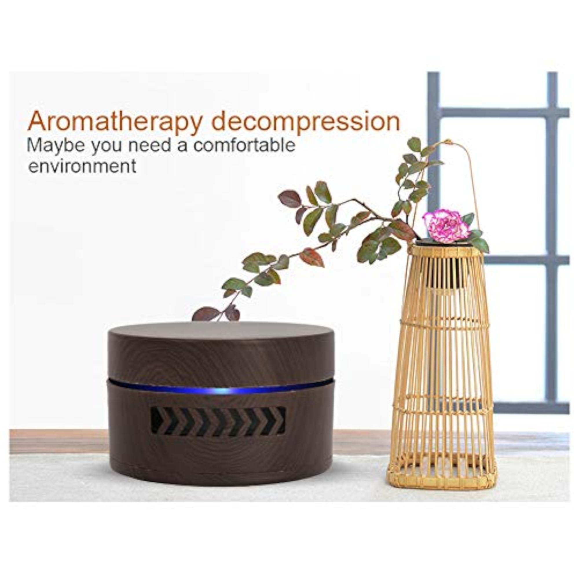 Portable USB Aromatherapy Diffuser for Travel & Home