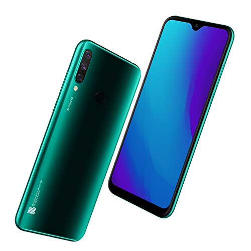 Blu G80 | 2021 | All Day Battery | Unlocked | 6.5” Hd+ Infinity Display | 64Gb | Triple Camera 13Mp | Us Version | Us Warranty | Green #TOP4