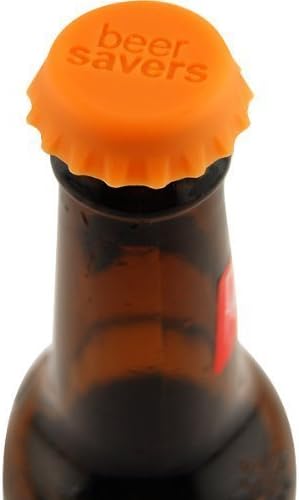 Save Brands Silicone Rubber Bottle Cap (6 Pack), Multicolor