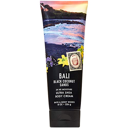 Bath and Body Works BALI - BLACK COCONUT SANDS Ultra Shea Body Cream 8 Ounce (2019 Edition)