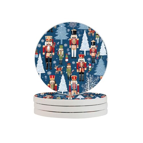 Dessous de verre personnalisés en diatomite Casse-noisette cadeau - 2