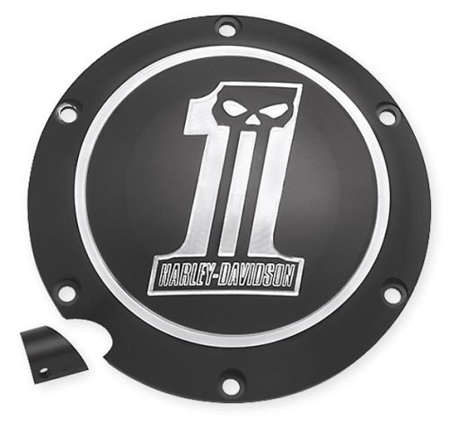Coperchio Accesso Frizione Logo Dark Custom XL Sportster Harley