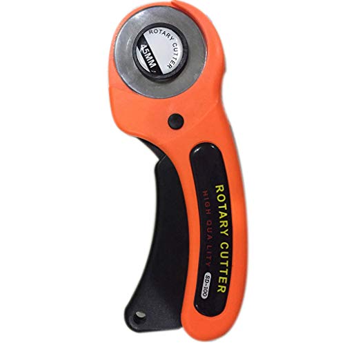 image for Daindy 45mm Round Cutters Sewing Rotary Cloth Guiding Cutting Machine 