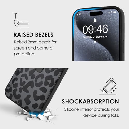 Coque iPhone 15 Pro léopard à dragonne idéale pour vos sorties - 2