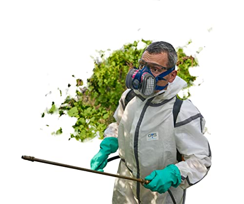 Gvs Spr657 Elipse Low Profile Mask With Filters For Dust, Organic Gases And Vapors, M/L #TOP3