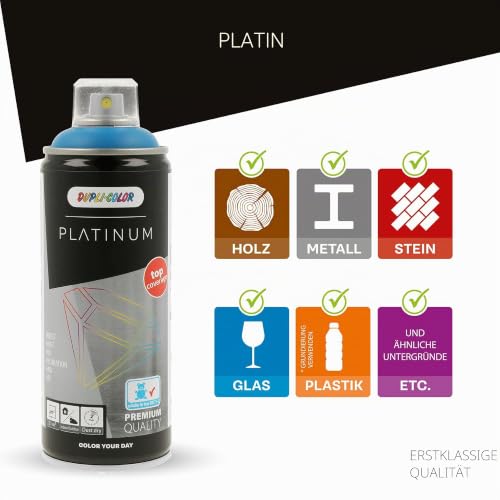DUPLI-COLOR PLATINUM RAL 5015 himmelblau seidenmatt 400 ml - Sprühfarbe – Ansicht 3