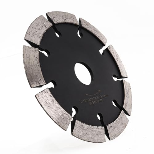 5" Crack Chaser Concrete Diamond Blade Premium Laser Welded V-Shaped Cut Segment Tuck Point Blade