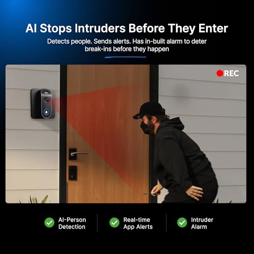 Image of Qubo Instaview (2026) Smart Video Doorphone from Hero Group | 3MP Video Doorbell Pro 2K + Wireless Home Tab 1296p Resolution| Instant Phone & Tab Visitor Video Call | 2-Way Talk | Chime